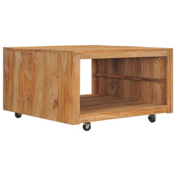 Coffee Table 80x80x40 cm Solid Teak Wood