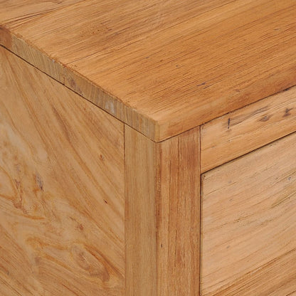 Sideboard 140x30x75 cm Solid Teak Wood