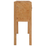 Sideboard 140x30x75 cm Solid Teak Wood