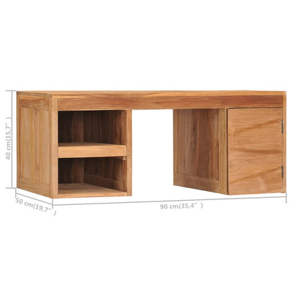 Coffee Table 90x50x40 cm Solid Teak Wood