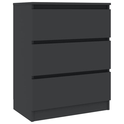 Sideboard Grey 60x35x76 cm Chipboard