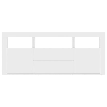 TV Cabinet White 120x30x50 cm Chipboard