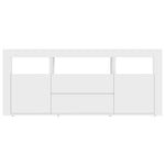 TV Cabinet White 120x30x50 cm Chipboard