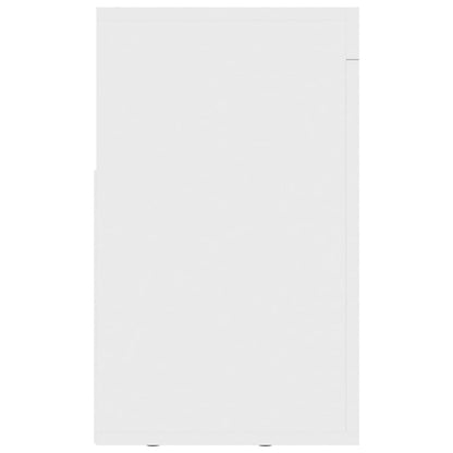 TV Cabinet White 120x30x50 cm Chipboard