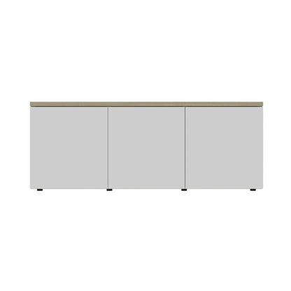 TV Cabinet White and Sonoma Oak 80x34x30 cm Chipboard