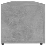 TV Cabinet Concrete Grey 120x34x30 cm Chipboard