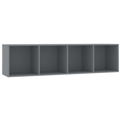 Book Cabinet/TV Cabinet Grey 143x30x36 cm