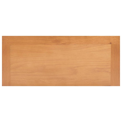 Narrow Bookcase 52x22.5x170 cm Solid Oak Wood and MDF