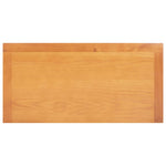 Cupboard 70x35x75 cm Solid Oak Wood and MDF