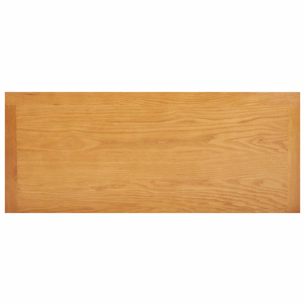 Shoe Rack 90x37x45 cm Solid Oak Wood and MDF