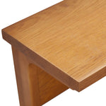 Coat Rack 60x16x16 cm Solid Oak Wood