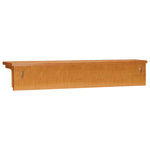 Coat Rack 90x16x16 cm Solid Oak Wood