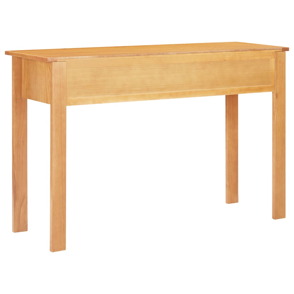 Dressing Table 118x40x77 cm Solid Oak Wood and MDF