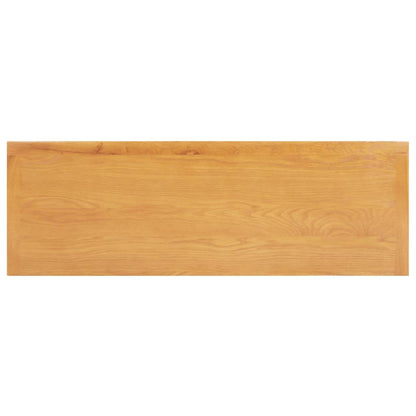 Dressing Table 118x40x77 cm Solid Oak Wood and MDF