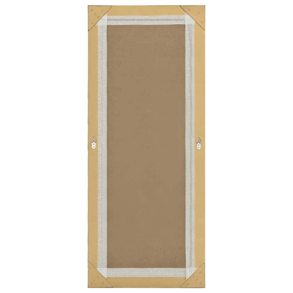 Wall Mirror Baroque Style 50x120 cm Gold
