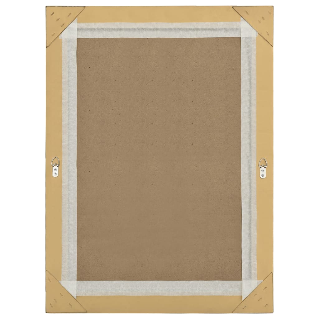 Wall Mirror Baroque Style 60x80 cm Gold