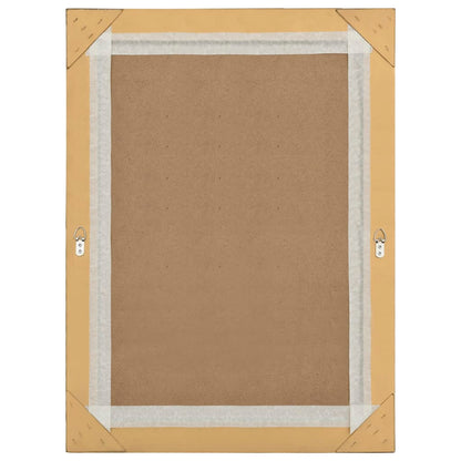 Wall Mirror Baroque Style 60x80 cm Gold