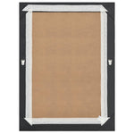 Wall Mirror Baroque Style 60x80 cm Black