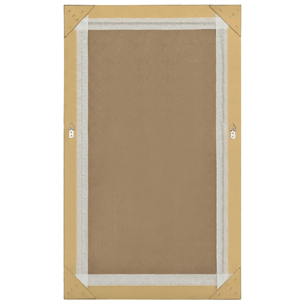 Wall Mirror Baroque Style 60x100 cm Gold