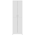 Hallway Wardrobe White 55x25x189 cm Chipboard