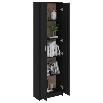 Hallway Wardrobe Black 55x25x189 cm Chipboard