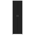 Hallway Wardrobe Black 55x25x189 cm Chipboard