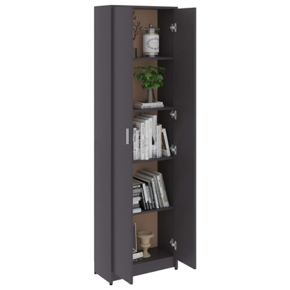 Hallway Wardrobe Grey 55x25x189 cm Chipboard