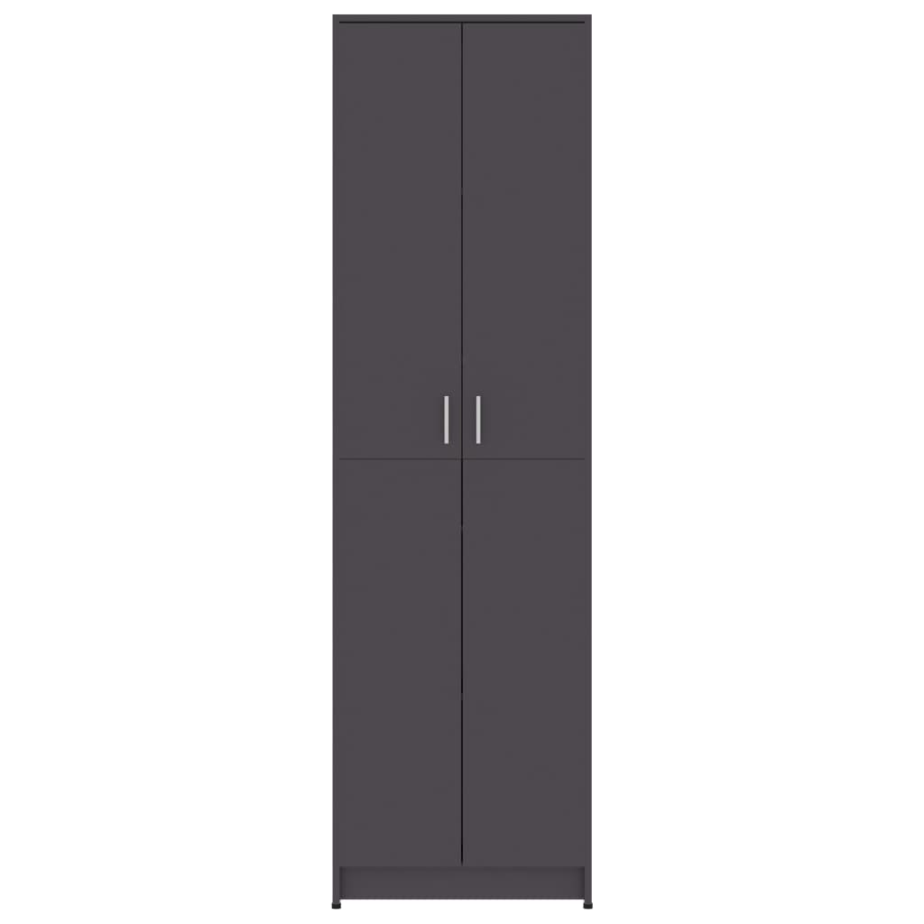 Hallway Wardrobe Grey 55x25x189 cm Chipboard