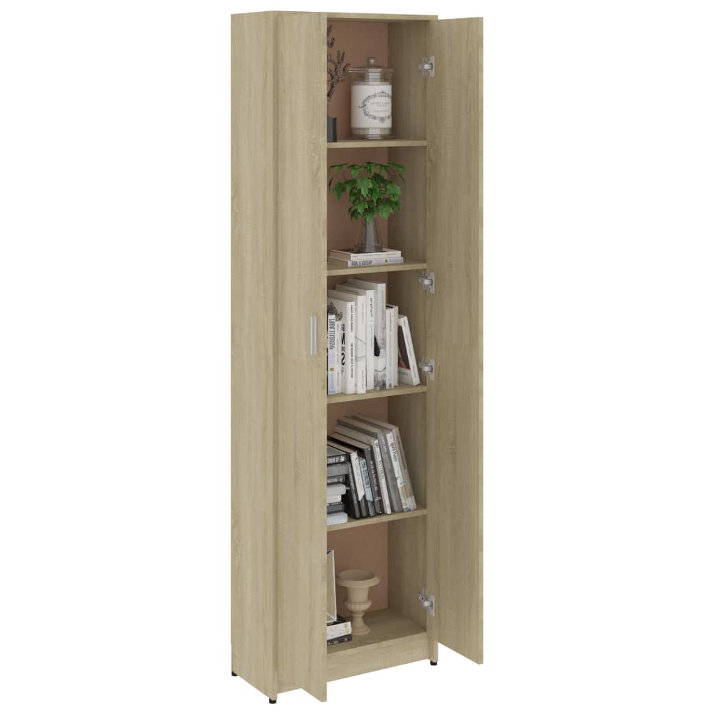 Hallway Wardrobe Sonoma Oak 55x25x189 cm Chipboard
