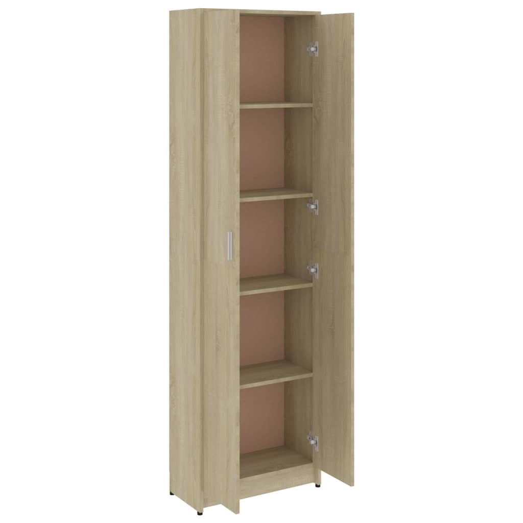 Hallway Wardrobe Sonoma Oak 55x25x189 cm Chipboard
