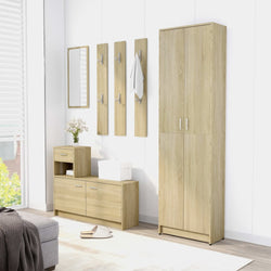 Hallway Wardrobe Sonoma Oak 55x25x189 cm Chipboard