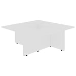 Coffee Table White 79.5x79.5x30 cm Chipboard