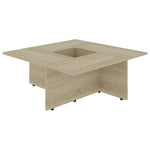 Coffee Table Sonoma Oak 79.5x79.5x30 cm Chipboard