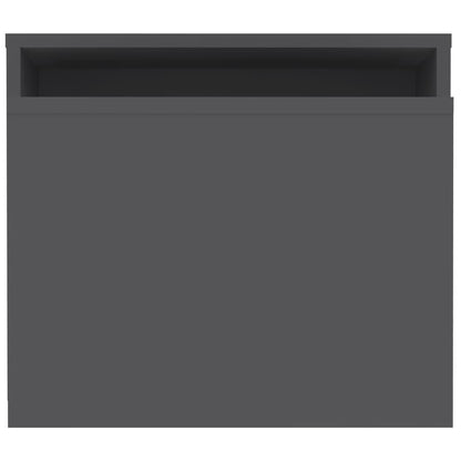 Coffee Table Set Grey 100x48x40 cm Chipboard