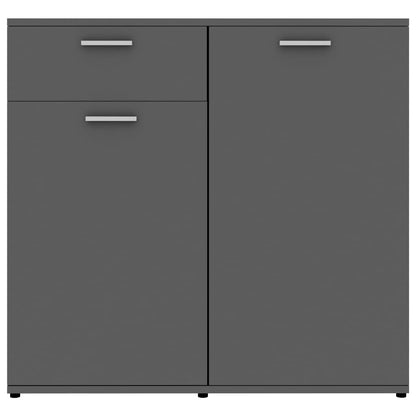 Sideboard Grey 160x36x75 cm Chipboard