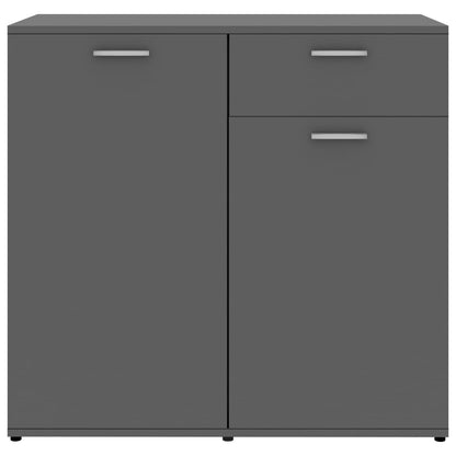 Sideboard Grey 160x36x75 cm Chipboard