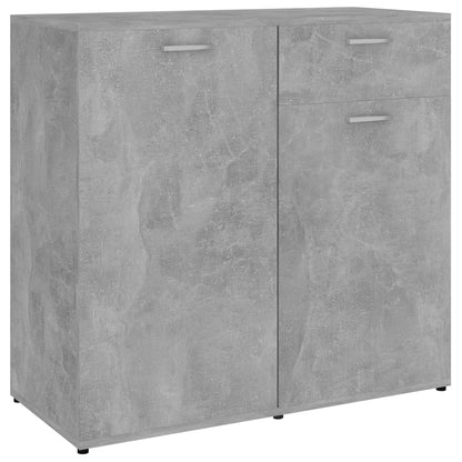 Sideboard Concerte Grey 160x36x75 cm Chipboard