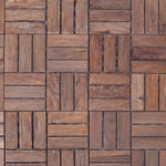 Decking Tiles 33 pcs 30x30 cm Solid Reclaimed Wood