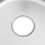 Kitchen Sink with Overflow Hole Stainless Steel