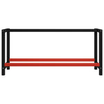 Black and Red, Metal Work Bench