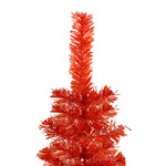 Slim Christmas Tree Red 240 cm