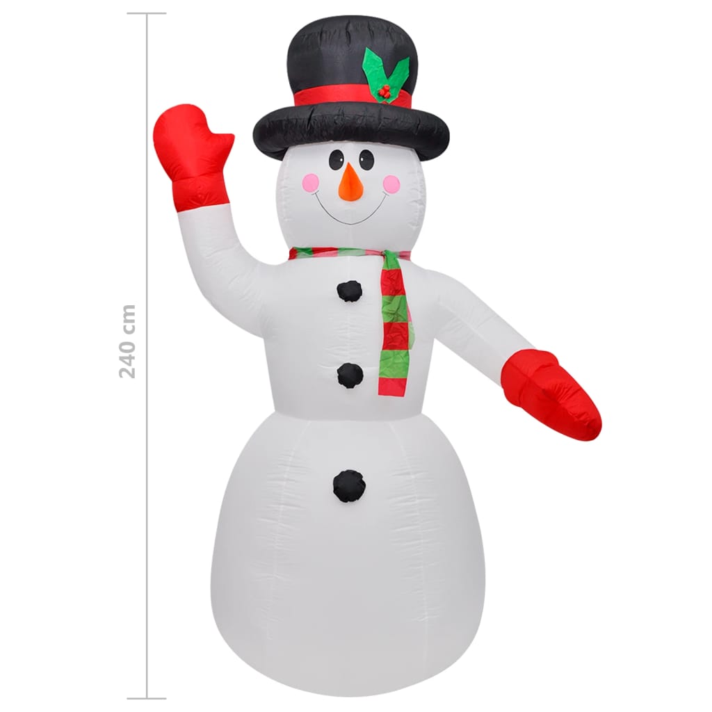 Christmas Inflatable Snowman 240 cm