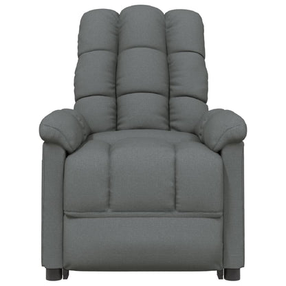 Massage Chair Light Grey Fabric