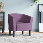 Tub Chair Wine Red/Grey/Black/Purple Fabric