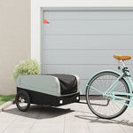 Bike Trailer Black/Orange/Red/Grey/Yellow/ 45 kg Iron