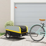Bike Trailer Black/Orange/Red/Grey/Yellow/ 45 kg Iron