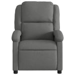 Fabric Electric Massage Recliner Chair Dark Grey