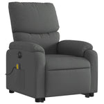 Dark Grey Electric Stand-Up Massage Recliner Chair