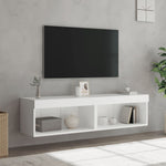 TV Cabinets with LED Lights  White