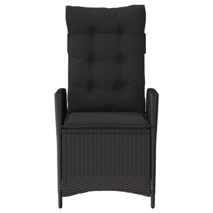 Reclining Garden Chair Poly Rattan